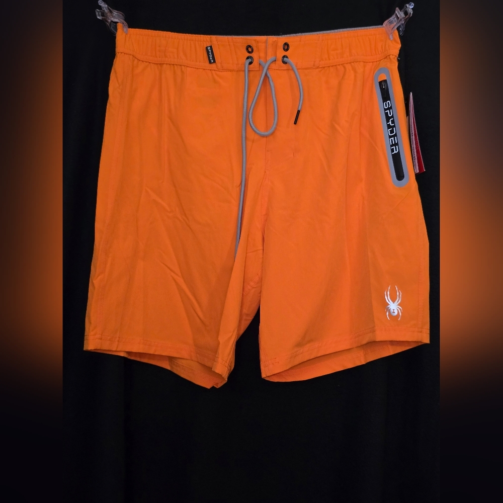 Spyder Men’s Hydro Series Laser-Cut Boardshorts  Quick Dry Lightweight Swimwear